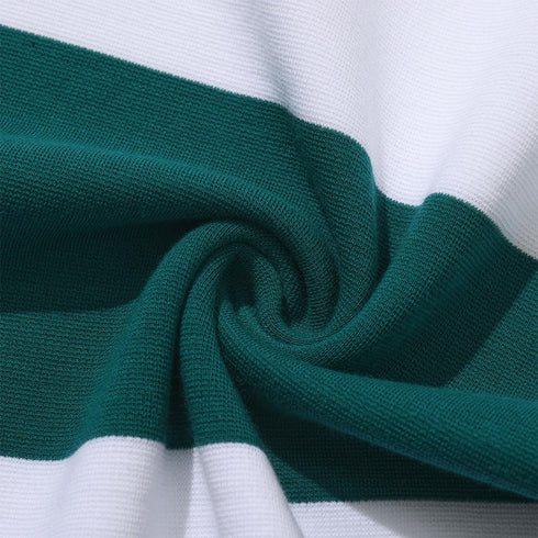 Helas Yard Ls Polo Manches Longues - White / Green - Streetart.fr